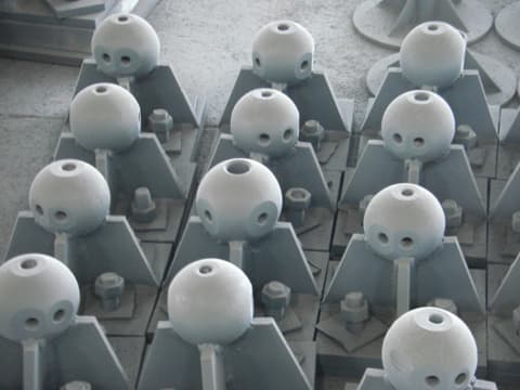 永州水泥厂网架安装