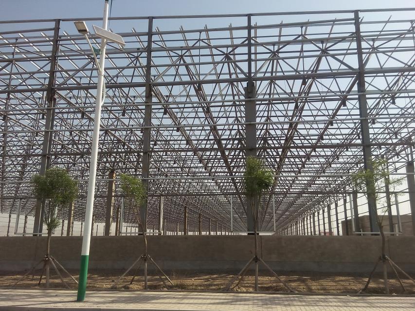 永州汽车工业厂房网架